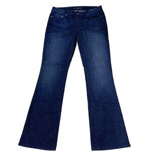 Joe's Jeans Womens 31 Dark Blue Honey Naomi Wash Mid Rise (34 x 35)